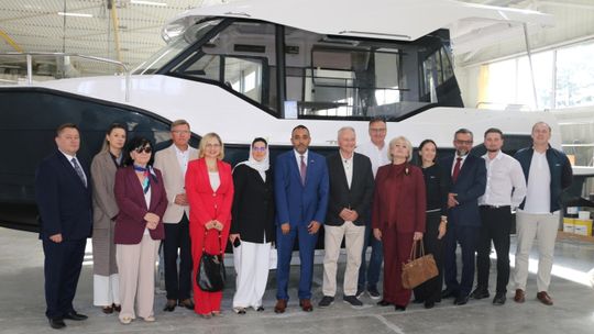 Ambasador Zjednoczonych Emiratów Arabskich z wizytą w Augustowie