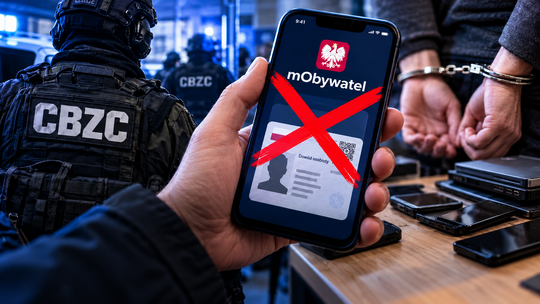 Fałszywy mObywatel w sieci. Wśród zatrzymanych 13 nieletnich