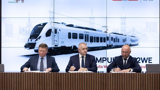 Historyczny zakup dla podlaskiej kolei. Region zyska nowoczesne hybrydowe zespoły trakcyjne