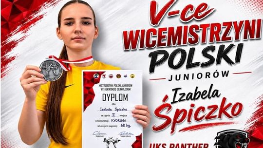 Izabela Śpiczko Wicemistrzynią Polski Juniorów 2026 w Taekwondo Olimpijskim