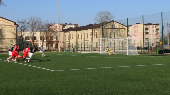 Ozdobą meczu była obroniona przez bramkarza Sparty Augustów "jedenastka".