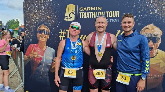 Sukces augustowskich triathlonistów w Gołdapi