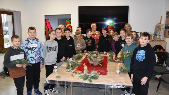 Świąteczne warsztaty w Centrum Kultury w Żarnowie