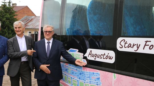 „Turystyczna Ósemka” ruszyła z Augustowa. Nowe połączenia pozwolą zwiedzać region za 20 zł (Video)