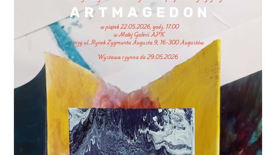 Wernisaż wystawy malarstwa uczestników projektu ARTMAGEDON