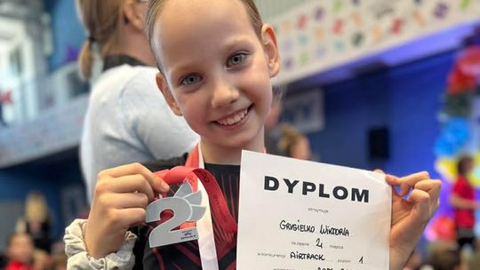 Wiktoria Grygielko z Augustowa na podium w Krakowie