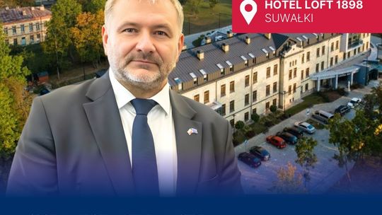 Dziś do Suwałk przyjeżdża Minister Sprawiedliwości Waldemar Żurek
