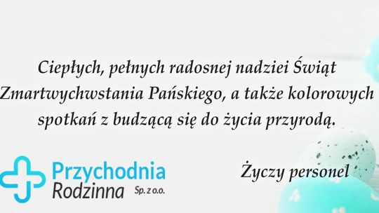 Życzenia od Przychodni Rodzinnej w Augustowie