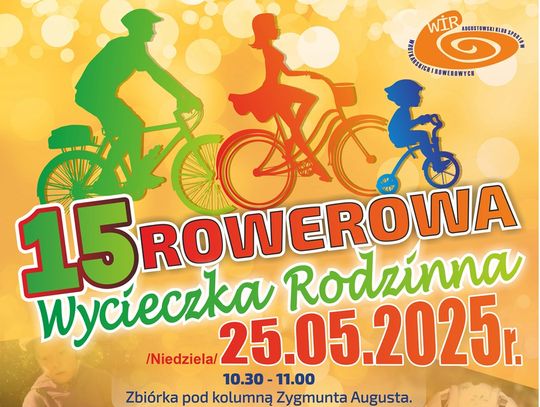 15. Rowerowa Wycieczka Rodzinna w Augustowie