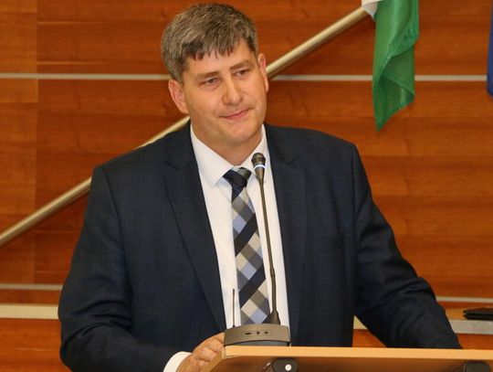 Na zdjęciu: starosta Piotr Rusiecki.