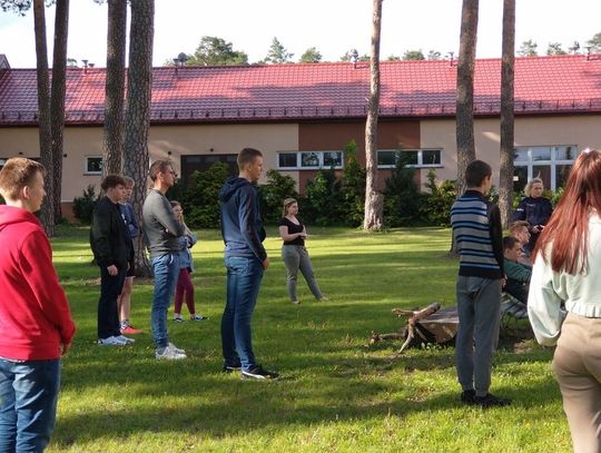  Akcja edukacyjna pod hasłem „Bezpieczeństwo w ruchu drogowym” w Zespole Placówek Młodzieżowych w Augustowie 
