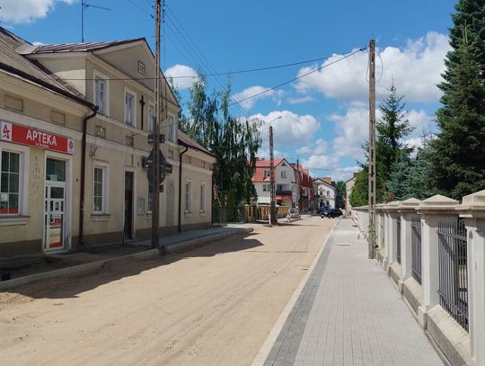 Aktualizacja postępów przy remoncie ulic Ks. Ściegiennego i Ks. Skorupki