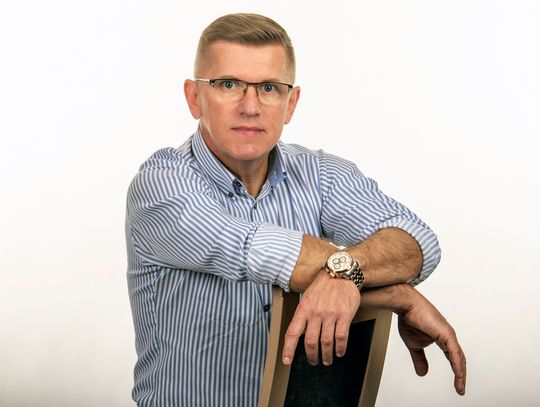 Andrzej Zarzecki, kandydat na urząd burmistrza Augustowa.