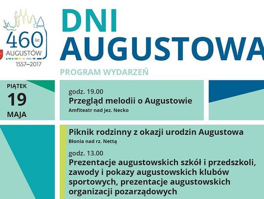 Augustów świętuje 460. urodziny