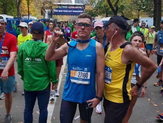 Augustowianin przebiegł najsłynniejszy maraton na świecie
