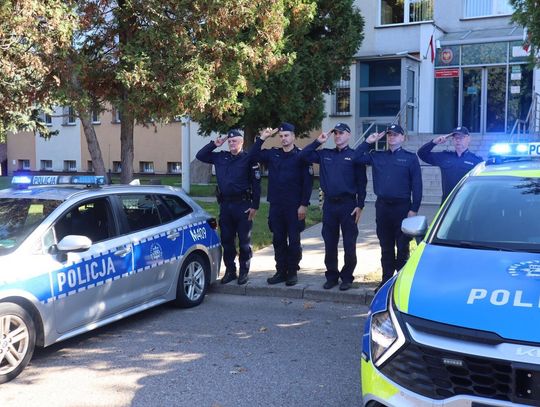 Augustowscy policjanci oddali hołd tragicznie zmarłemu koledze