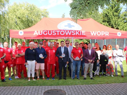 Augustowskie WOPR świętowało Dzień Ratownika Wodnego (video)