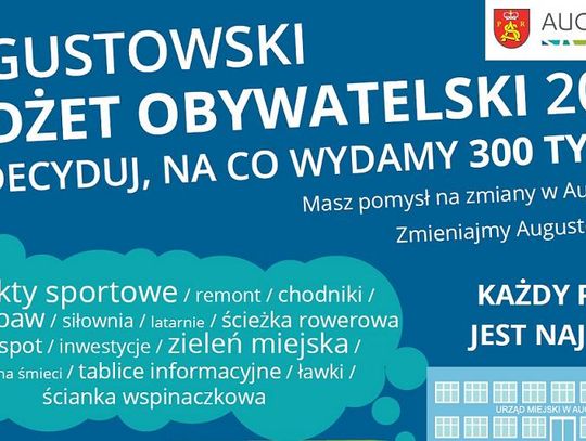 BUDŻET OBYWATELSKI 2017. Zobacz zgłoszone projekty 