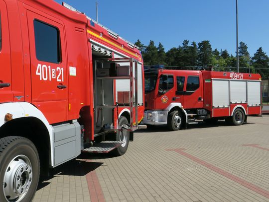 Burza i interwencje straży pożarnej