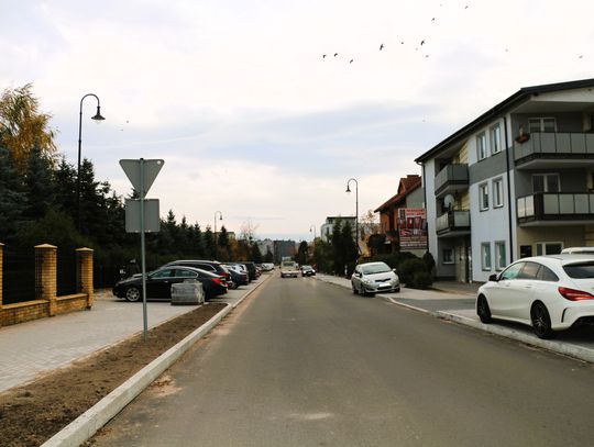 Korzystne zmiany na ulicy Kościelnej widać gołym okiem.
