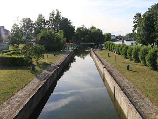 Na zdjęciu: Śluza Augustów.