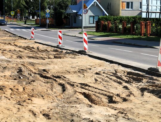 W ramach tego zadania odremontowano także odcinek ulicy Mickiewicza.