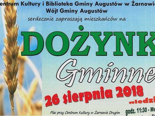 Dożynki 2018 w Żarnowie 