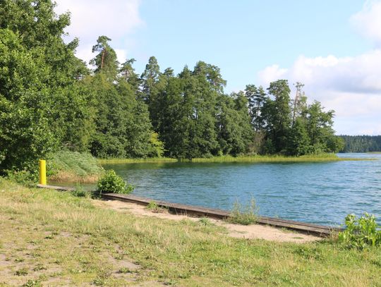 Droga do slipu "Pompa" nad jeziorem Białym już dostępna!