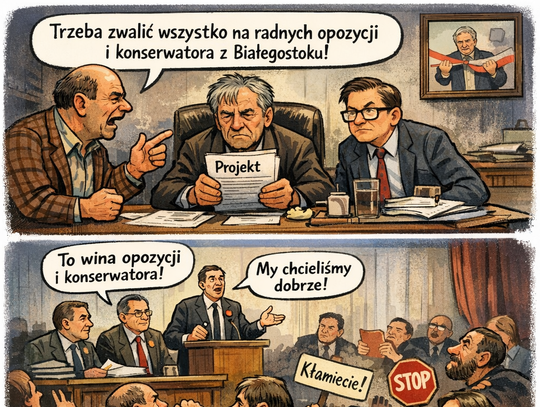 Dumne poligony nad jeziorem