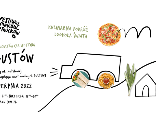 Festiwal Smaków Food Trucków zagości w Augustowie 