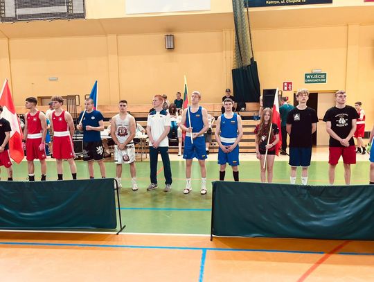 Filip Poźniak ze Sztormu Augustów z udanym występem na międzynarodowym turnieju