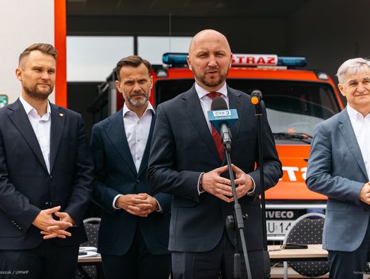 Finansowe wsparcie strażaków z powiatu augustowskiego