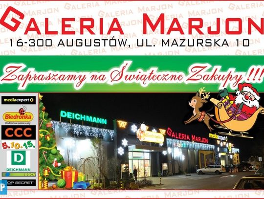 Galeria „Marjon” zaprasza na zakupy