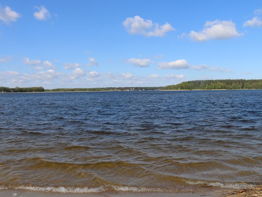 Panorama jeziora Necko, widziana z perspektywy plaży Budowlani. (Archiwum PP)