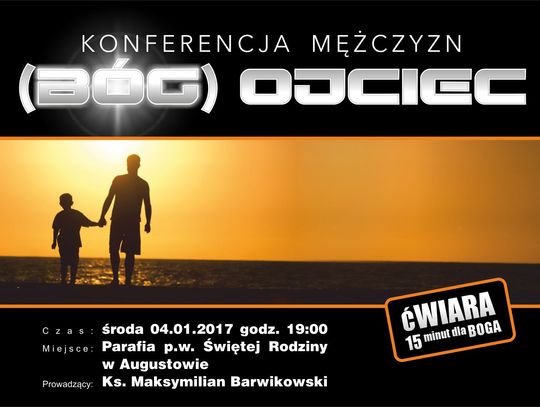 "Konferencja Mężczyzn (Bóg) Ojciec" - zaproszenie