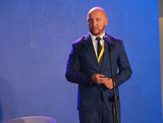 Marszałek województwa podlaskiego Łukasz Prokorym.