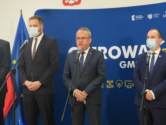 Konferencja prasowa w sprawie inauguracji programu Cyfrowa Gmina 