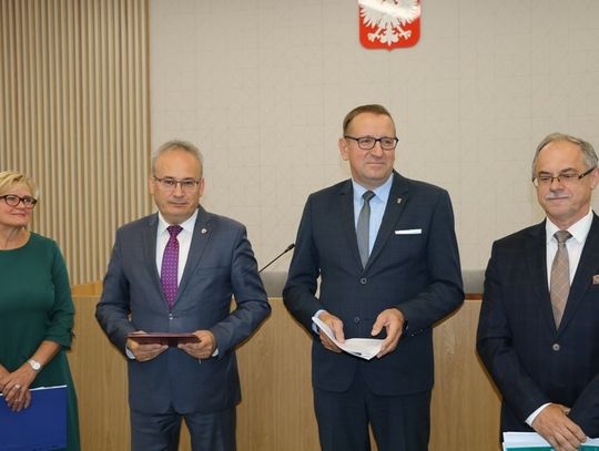 Konferencja prasowa związana z drogą Białystok -Augustów -Raczki (foto i video) 