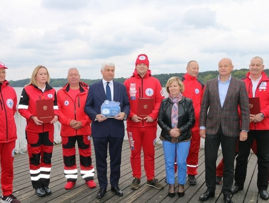 Konferencja wojewody Bohdana Paszkowskiego i przedstawicieli WOPR (foto i video) 