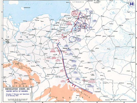 Druga Bitwa Mazurska przypomina nam, że nasze miasto zawsze leżało na styku wielkich imperiów.