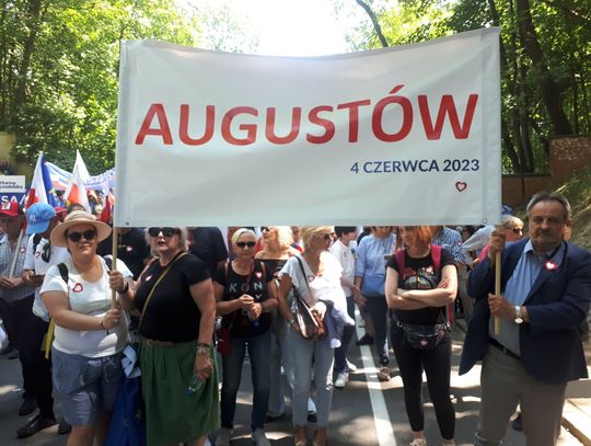 Leszek Cieślik: Augustów miał silną reprezentację na marszu