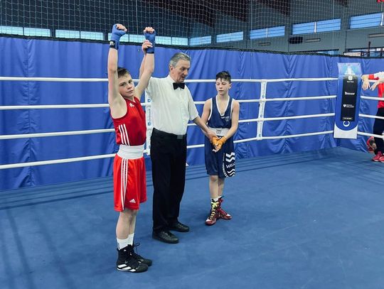 Mateusz Karwowski z kwalifikacją do Mistrzostw Polski Młodzików w boksie olimpijskim