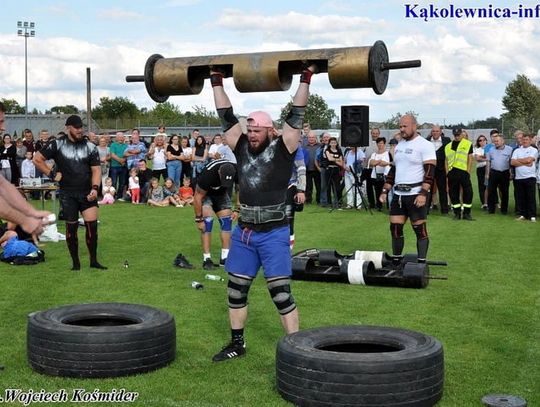 Michał Skorupa na podium 