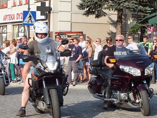 Motocykle przejadą przez miasto 