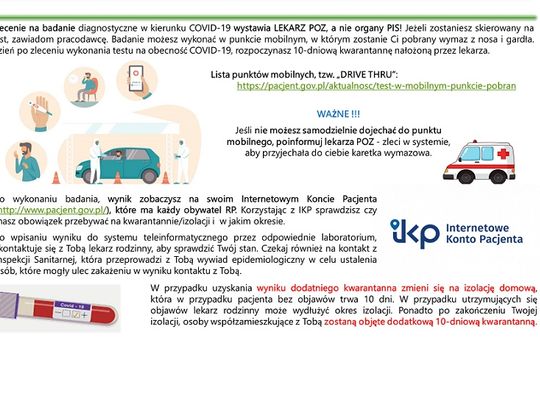 Najważniejsze informacje o kwarantannie i izolacji 