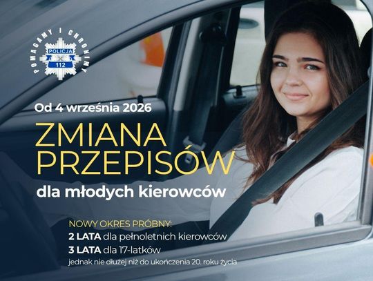 Nowe przepisy dla młodych kierowców. Za co można stracić prawo jazdy w okresie próbnym?