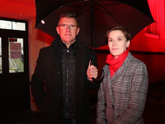 Na zdjęciu: Andrzej Zarzecki i Ilona Anna Okoń.