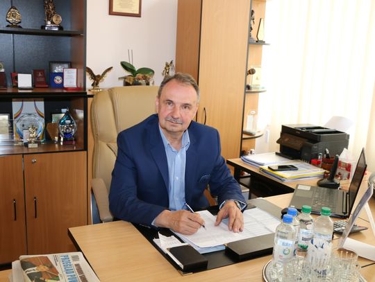 Na zdjęciu Tadeusz Maciejewski, nowy prezes Spółdzielni Mieszkaniowej w Augustowie