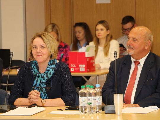 Oddział dwujęzyczny w Augustowie Na pierwszym planie: Wiesława Chrulska.