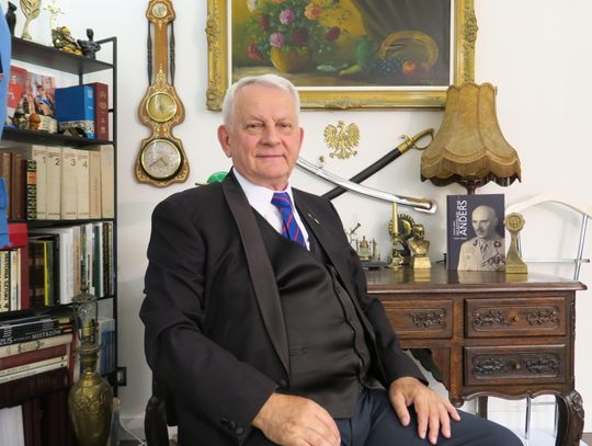 Na zdjęciu: Bogusław Falkowski dn. 17 września 2026 roku.